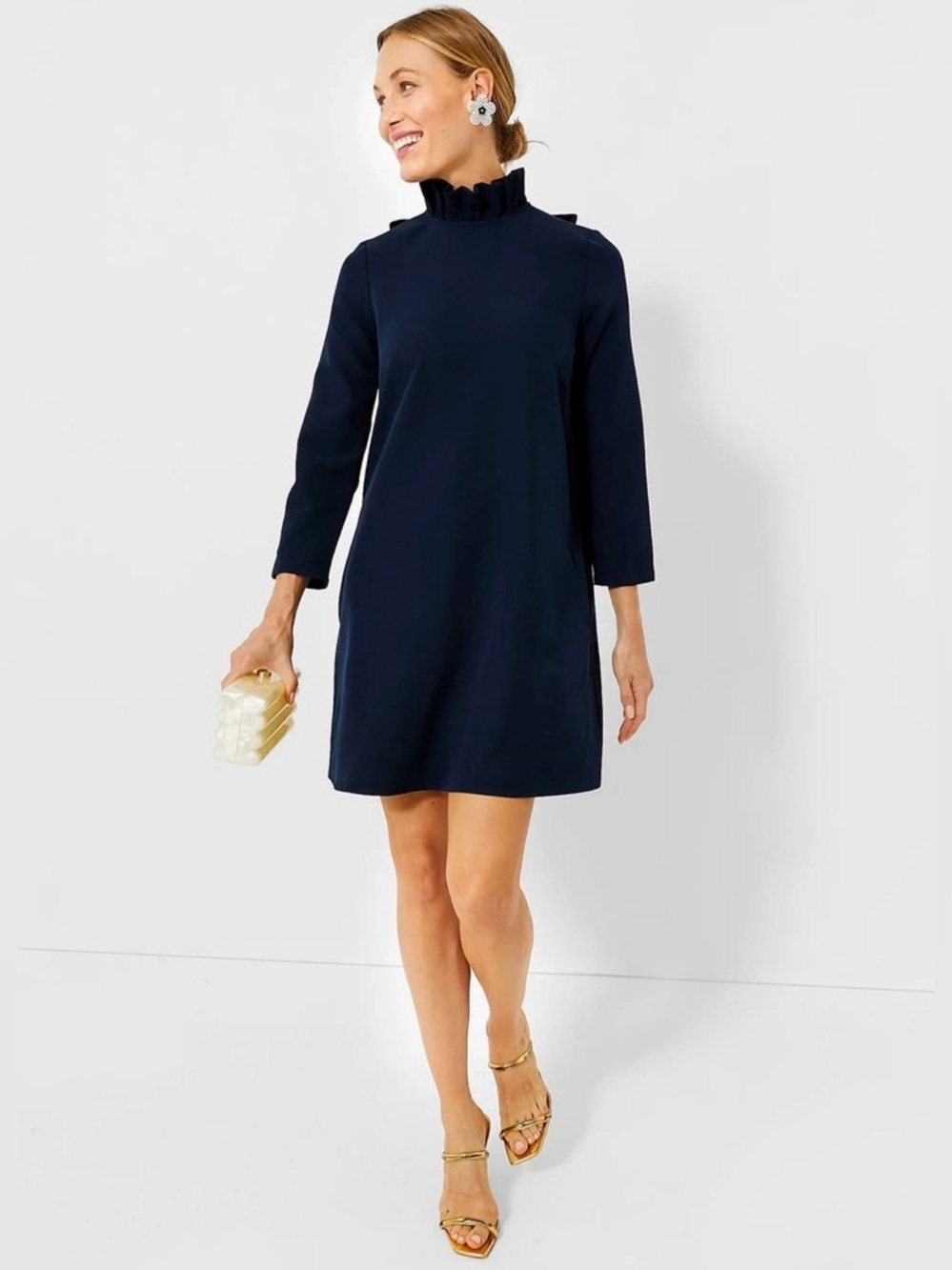 Tuckernuck Navy Daphne Dress Size Small
